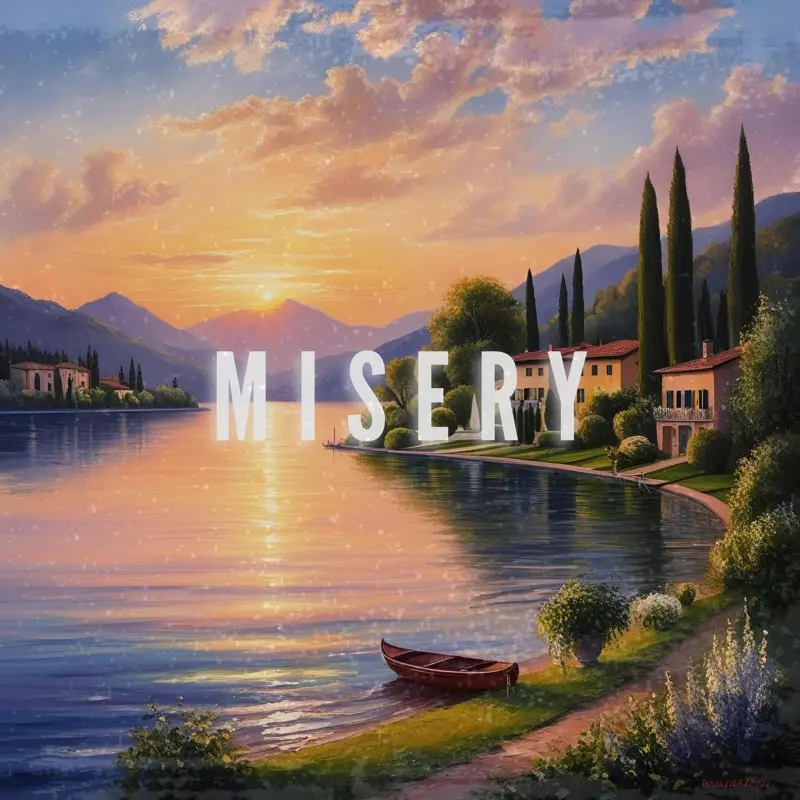 Misery single artwork
