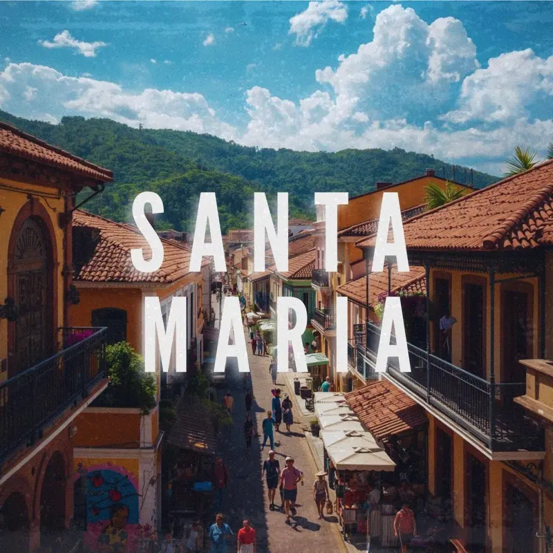 Santa Maria single artwork